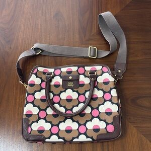 *Price Drop* Orla Kiely Textured Vinyl Jeanie Crossbody Messenger Handbag